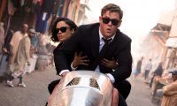 Chris Hemsworth (H) with Em (Tessa Thompson) in Marrakech in Columbia Pictures' MEN IN BLACK: INTERNATIONAL.